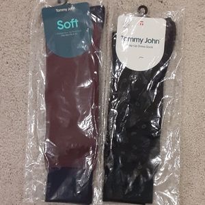 2 pairs men's Tommy John Stay-Up dress socks